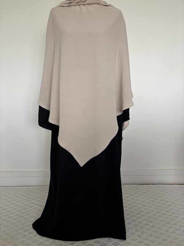 Khimar Jazz Long Crème – Image 2