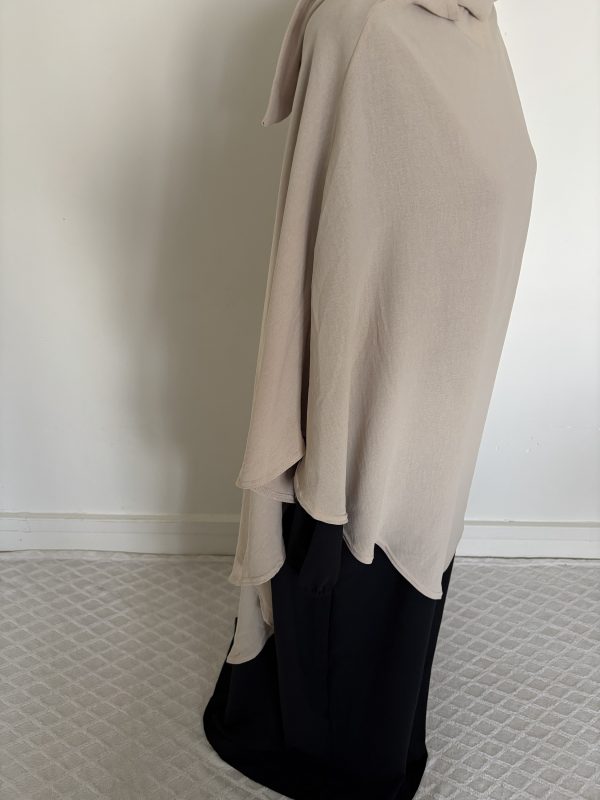 Khimar Jazz Long Crème – Image 4