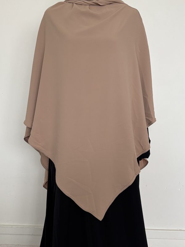 Khimar Soie de Médine Long Crème