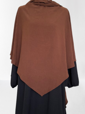 Khimar Jazz Moyen Marron