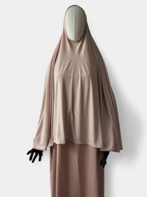 khimar jersey crème