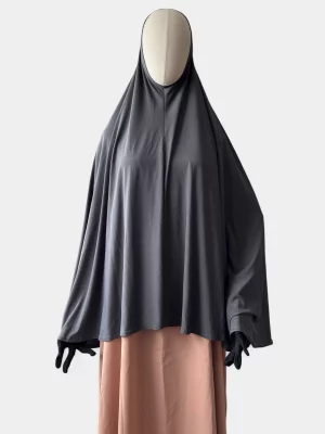 khimar jersey gris