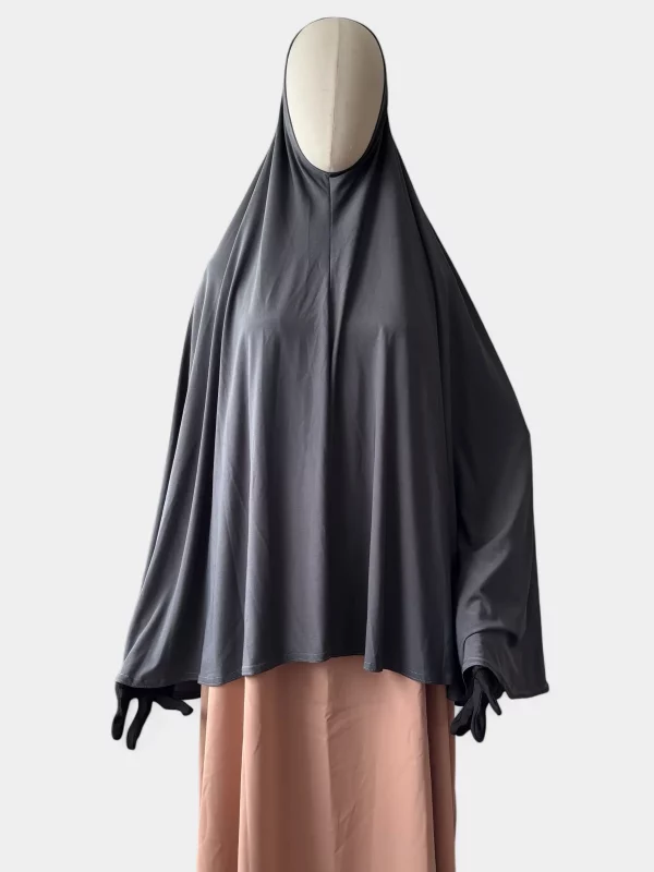 khimar jersey gris