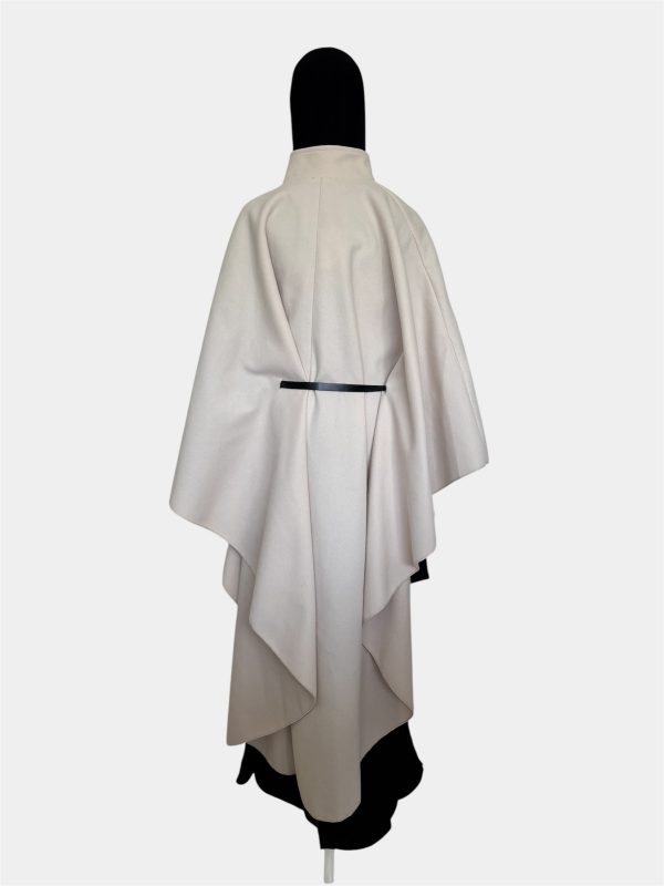cape poncho crème